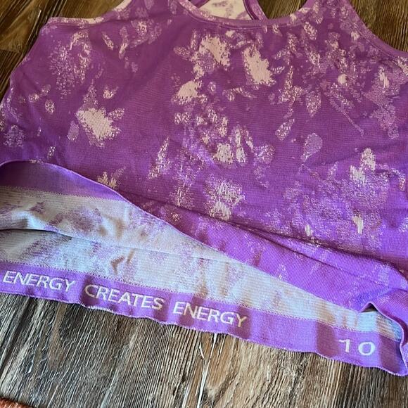 Lululemon swiftly tank race length moonlight magenta/ lavender size 10 - Picture 4 of 6